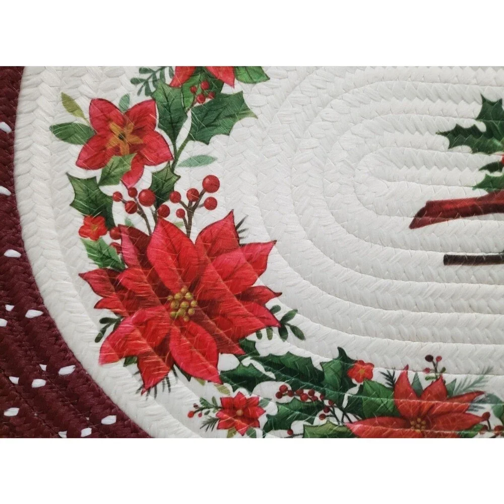 Oval Braided Kitchen Accent Rug(20